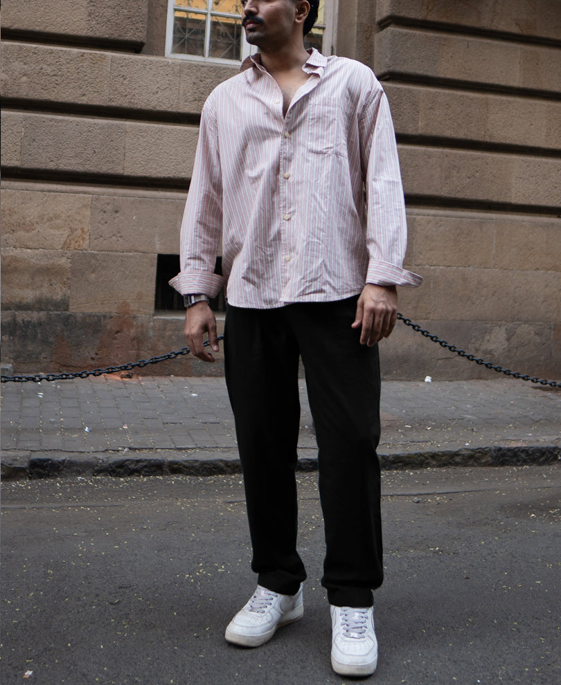 Black Linen Pant