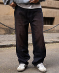 Tinted Dark Blue Baggy Jeans