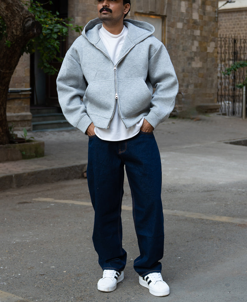 Raw Indigo Baggy Jeans