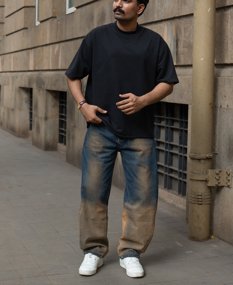 Blue Vintage Wash Jeans