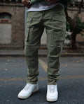 Olive Regular Fit Cargo Pant