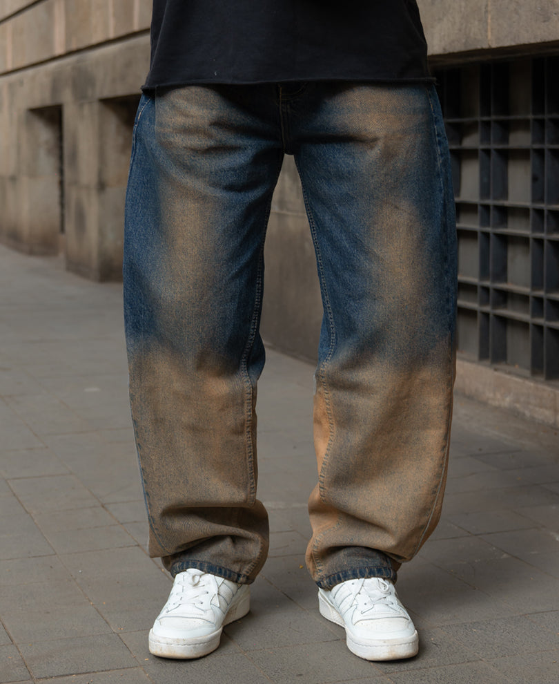 Blue Vintage Wash Jeans