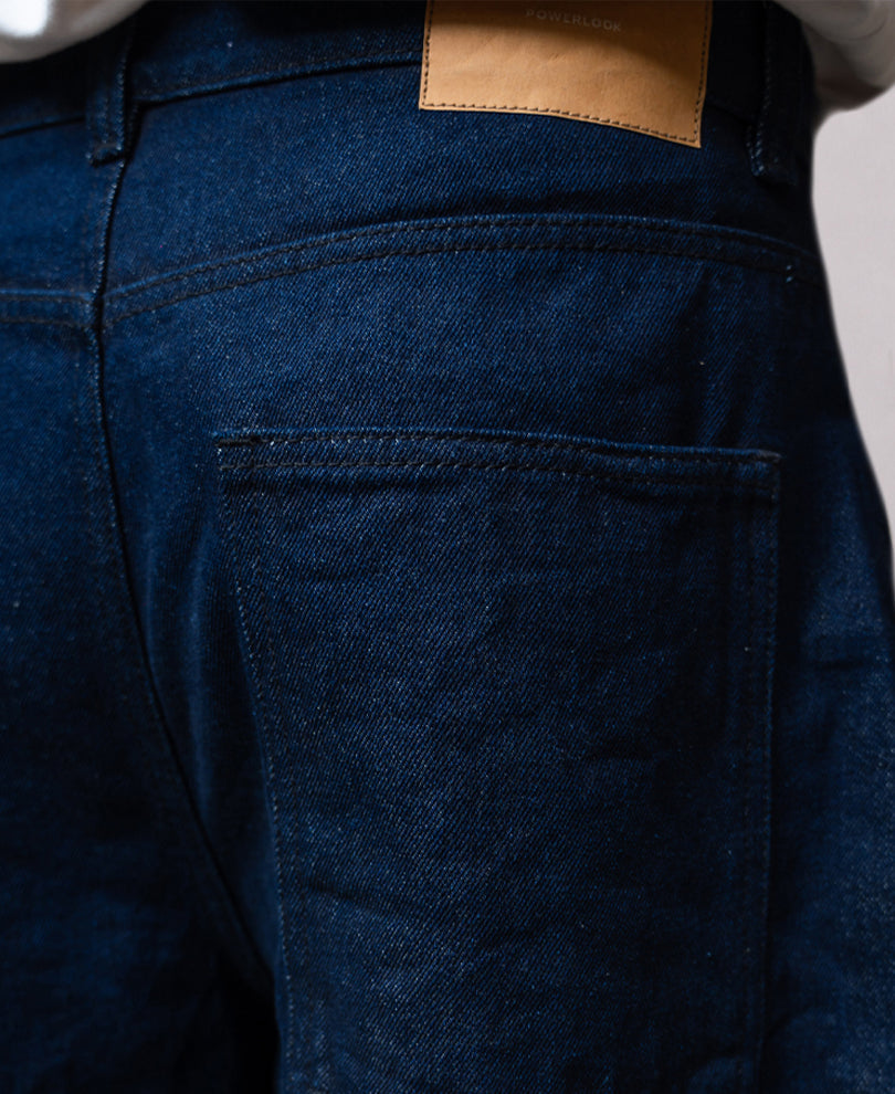 Basic Raw Wash Barrel Fit Denim