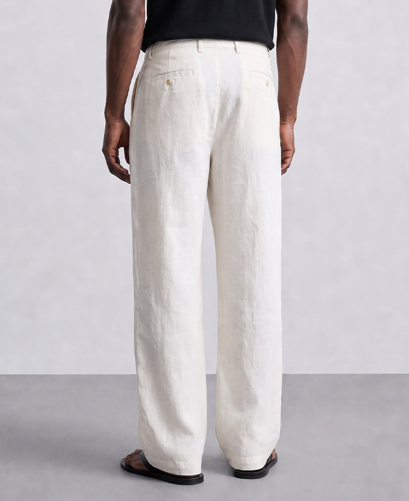 Natural Linen Trousers