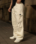 Off White Denim Cargo Jeans