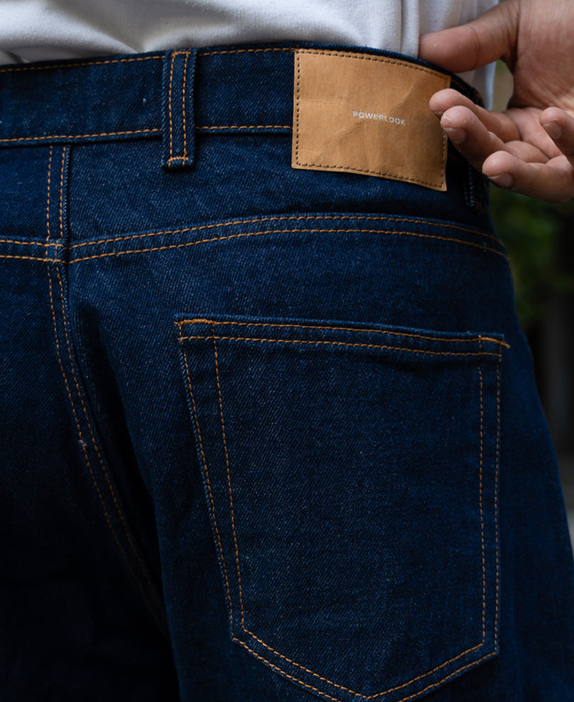 Raw Indigo Baggy Jeans