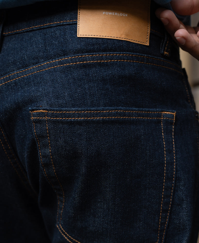 Raw Indigo Bootcut Jeans