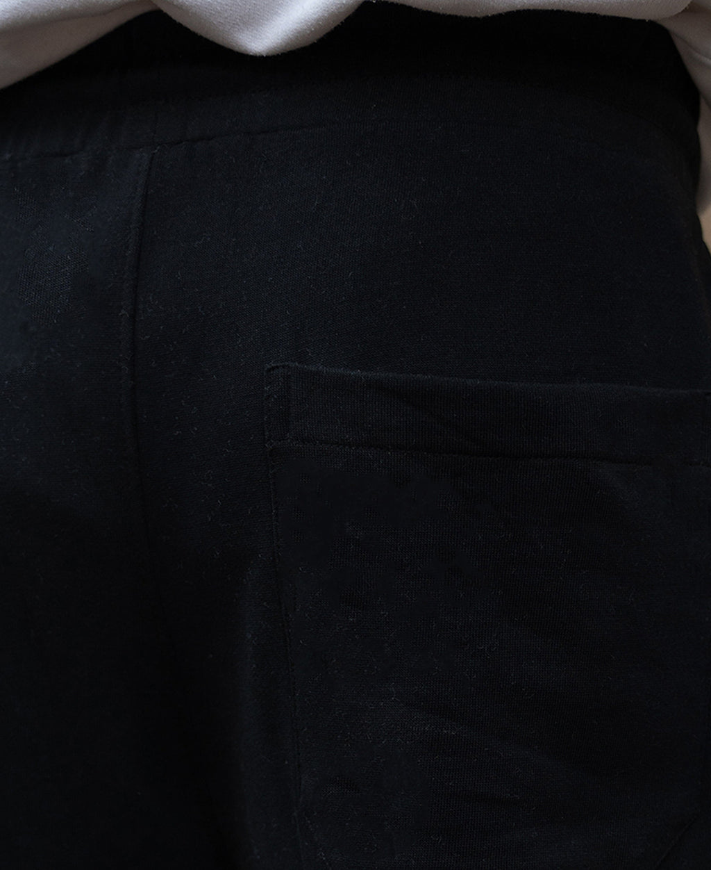 Black Barrel Fit Trackpants