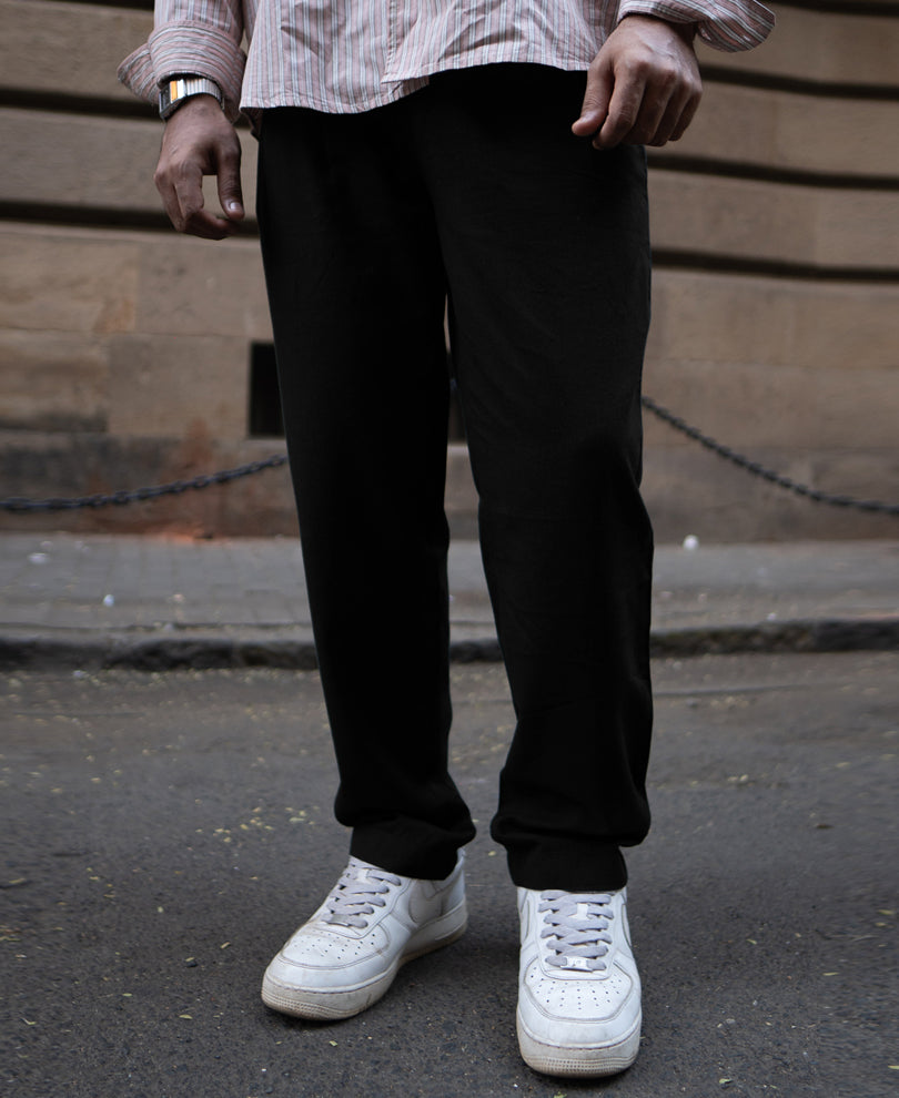 Black Linen Pant