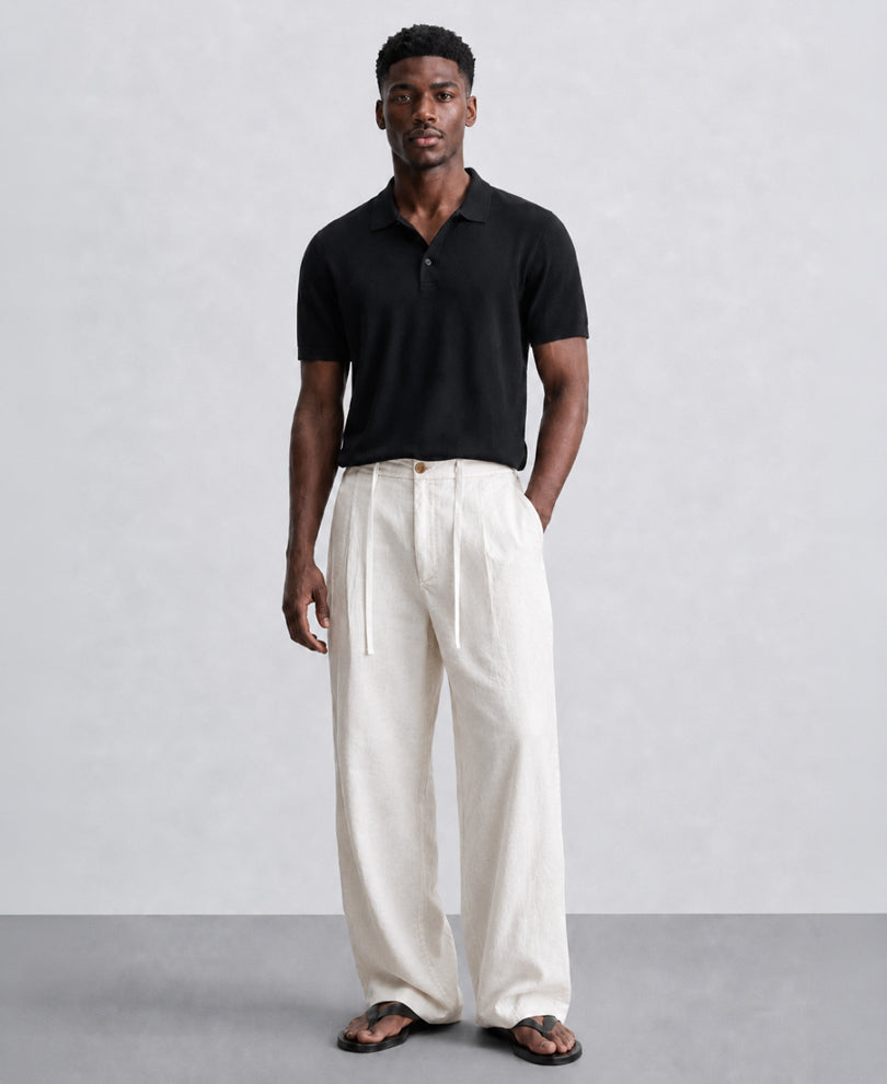 Natural Linen Trousers