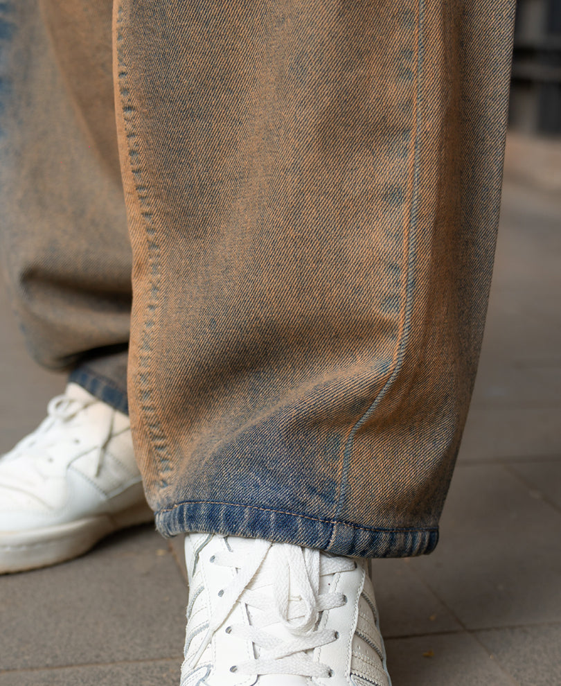 Blue Vintage Wash Jeans